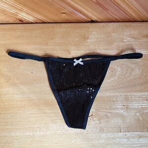 Victoria’s Secret Sequined V String Thong